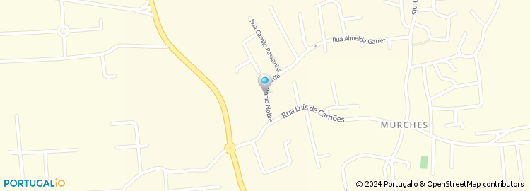 Mapa de Rua António Nobre