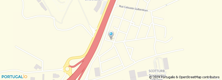 Mapa de Rua Arquiteto Quirino da Fonseca