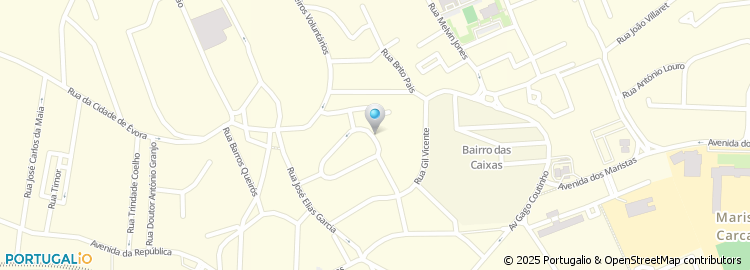 Mapa de Rua Bernardim Ribeiro