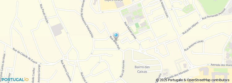Mapa de Rua Brito Pais