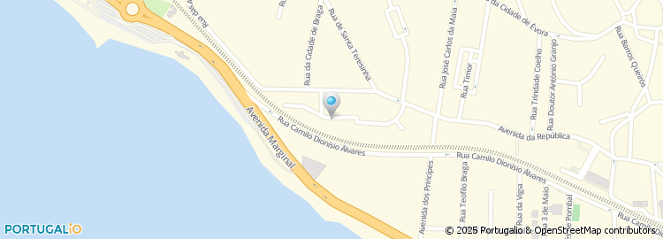 Mapa de Rua Cidade de Tomar