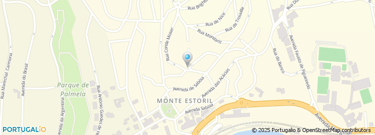 Mapa de Rua Conde Moser