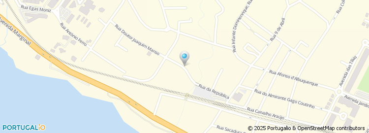 Mapa de Rua Conselheiro Fernando de Sousa