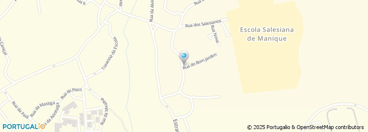 Mapa de Rua Covas do Carrascal