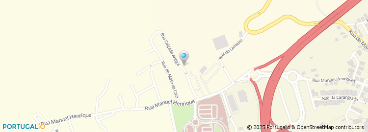 Mapa de Rua da Calçada Antiga