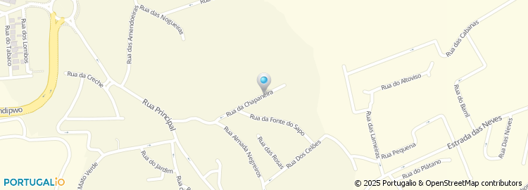 Mapa de Rua da Chapaneira