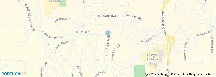 Mapa de Rua da Escola