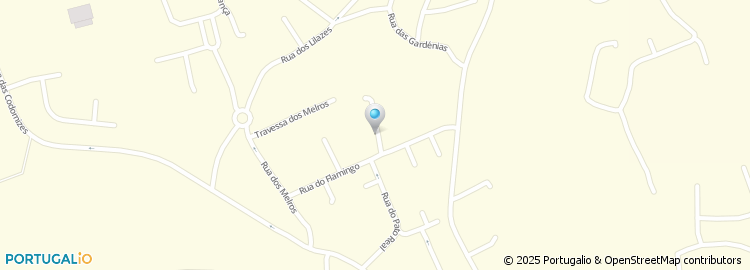 Mapa de Rua da Garça