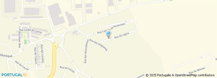 Mapa de Rua da Lagoa