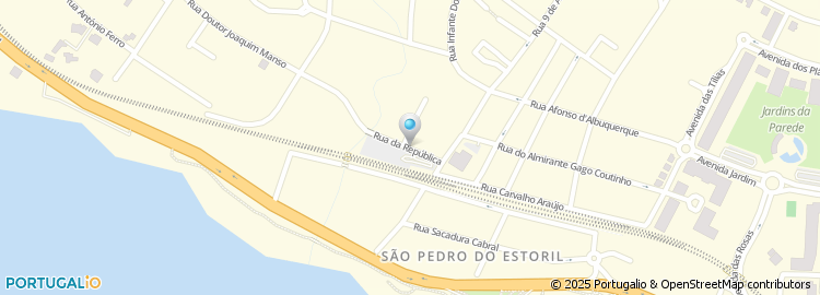 Mapa de Rua da República