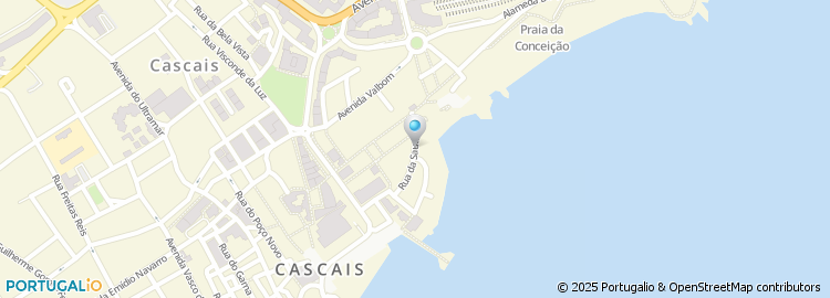 Mapa de Rua da Saudade