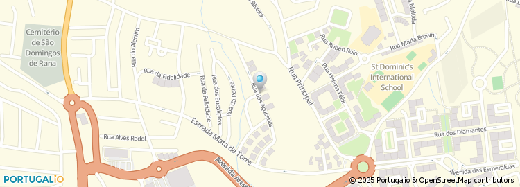 Mapa de Rua das Açucenas