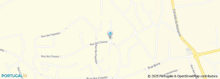 Mapa de Rua das Alcachofras