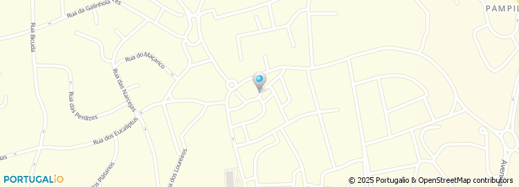 Mapa de Rua das Amoreiras