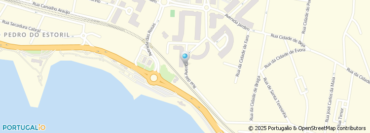 Mapa de Rua das Avencas