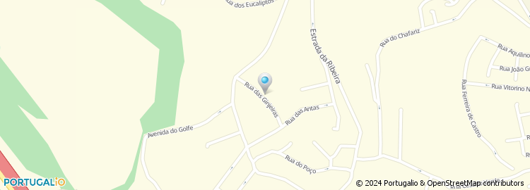 Mapa de Rua das Gingeiras
