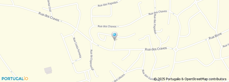 Mapa de Rua das Madressilvas
