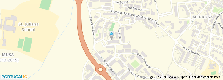Mapa de Rua das Mimosas