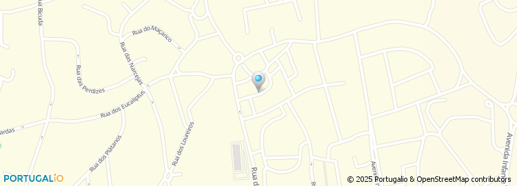 Mapa de Rua das Oliveiras