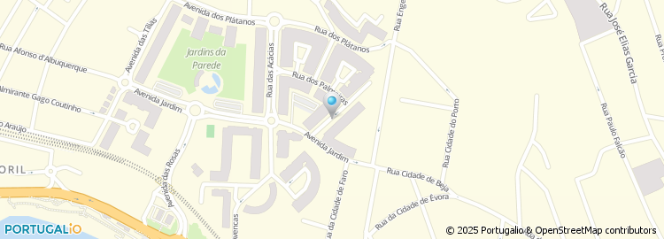 Mapa de Rua das Palmeiras