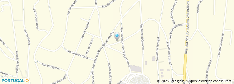 Mapa de Rua de Camões