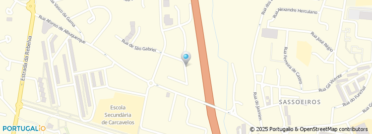 Mapa de Rua de São Rafael