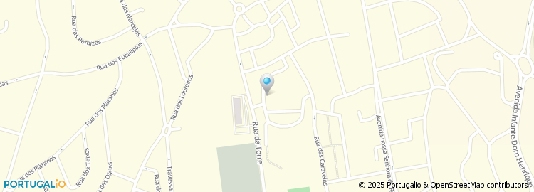 Mapa de Rua do Albatroz