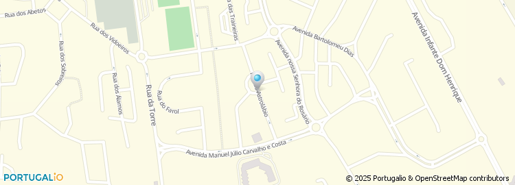 Mapa de Rua do Astrolábio