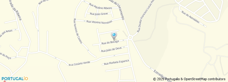 Mapa de Rua do Bocage