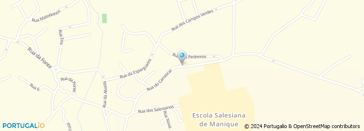 Mapa de Rua do Carrascal