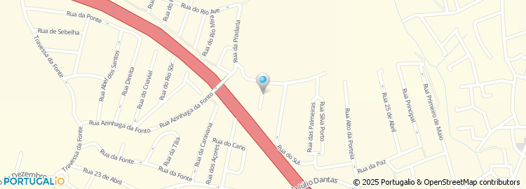 Mapa de Rua do Casal