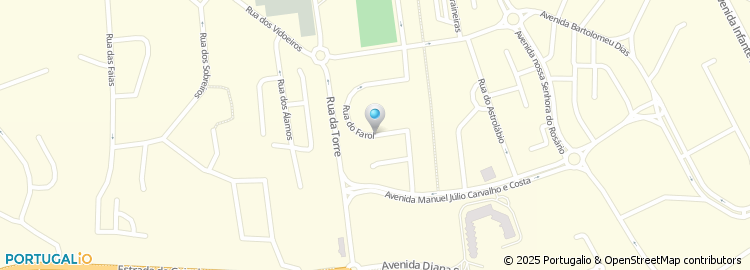 Mapa de Rua do Farol