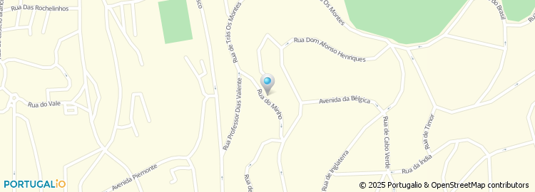 Mapa de Rua do Minho