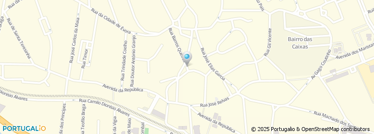 Mapa de Rua do Pinheiro
