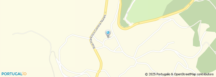 Mapa de Rua do Retiro da Montanha