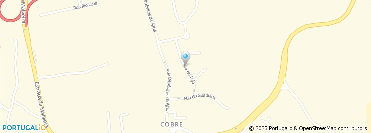 Mapa de Rua do Tejo