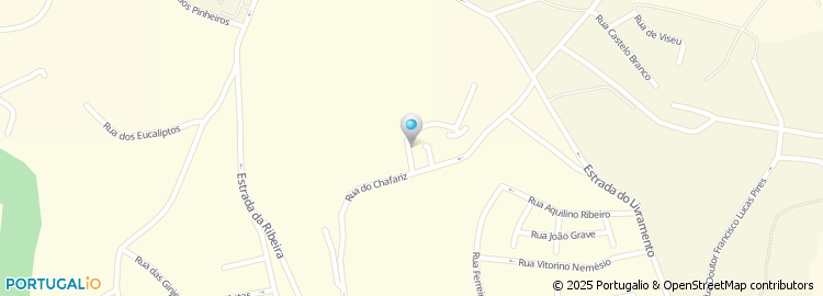 Mapa de Rua do Vale Verde