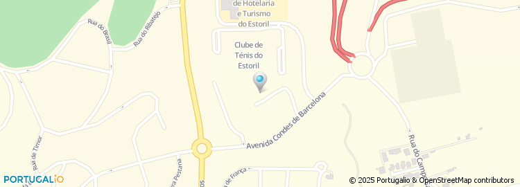 Mapa de Rua Dom Luiz Pereira Coutinho