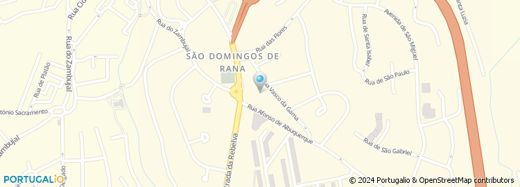 Mapa de Rua Dom Manuel I
