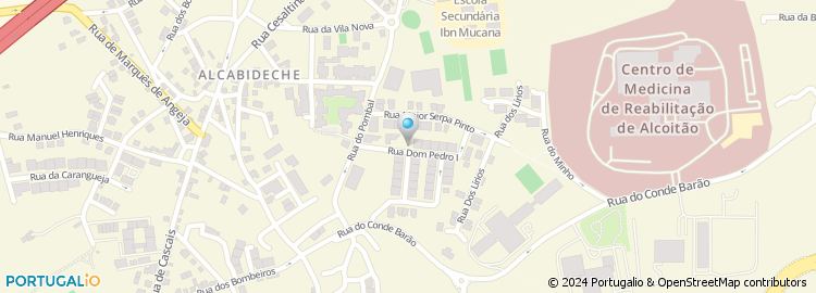 Mapa de Rua Dom Pedro i