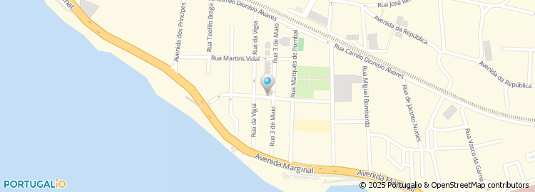 Mapa de Rua Domingos José Morais