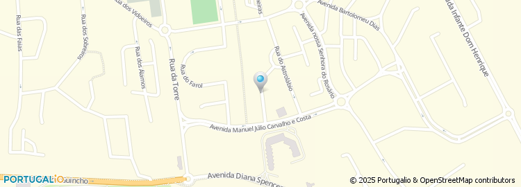 Mapa de Rua dos Mareantes
