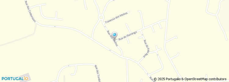 Mapa de Rua dos Melros