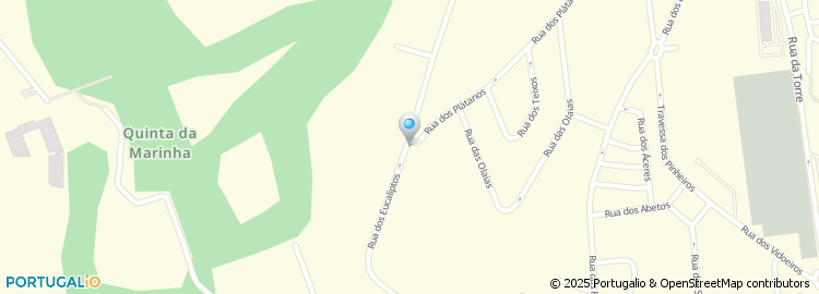 Mapa de Rua dos Negrilhos