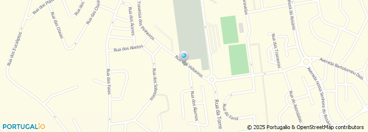 Mapa de Rua Aristides de Sousa Mendes