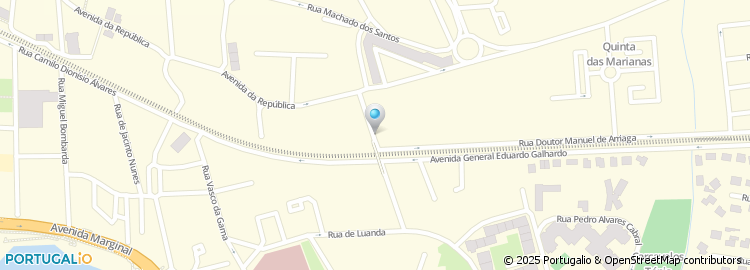 Mapa de Rua Doutor Câmara Pestana