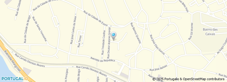 Mapa de Rua Doutor Lopes de Oliveira