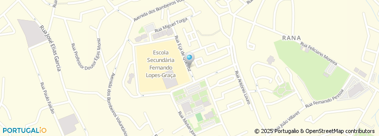 Mapa de Rua Eça de Queiroz