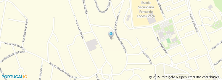 Mapa de Rua Febo Moniz