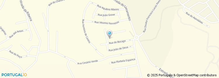 Mapa de Rua Fernando Namora